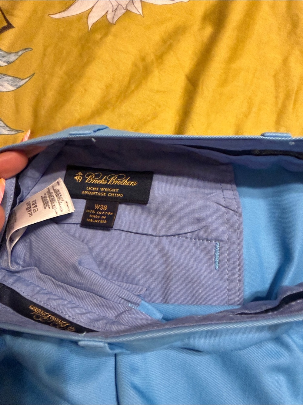 Brooks Brothers Sky Blue Dress Pants
